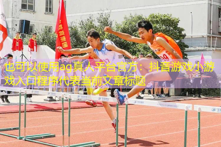 抖音游戏小游戏入口程序